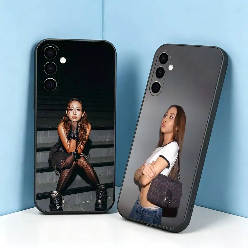 M-Milli Danupha Rappe Phone Case Black Silicone Soft For Samsung Galaxy A73,A72,A71,A70,A53,A52,A51 Gift