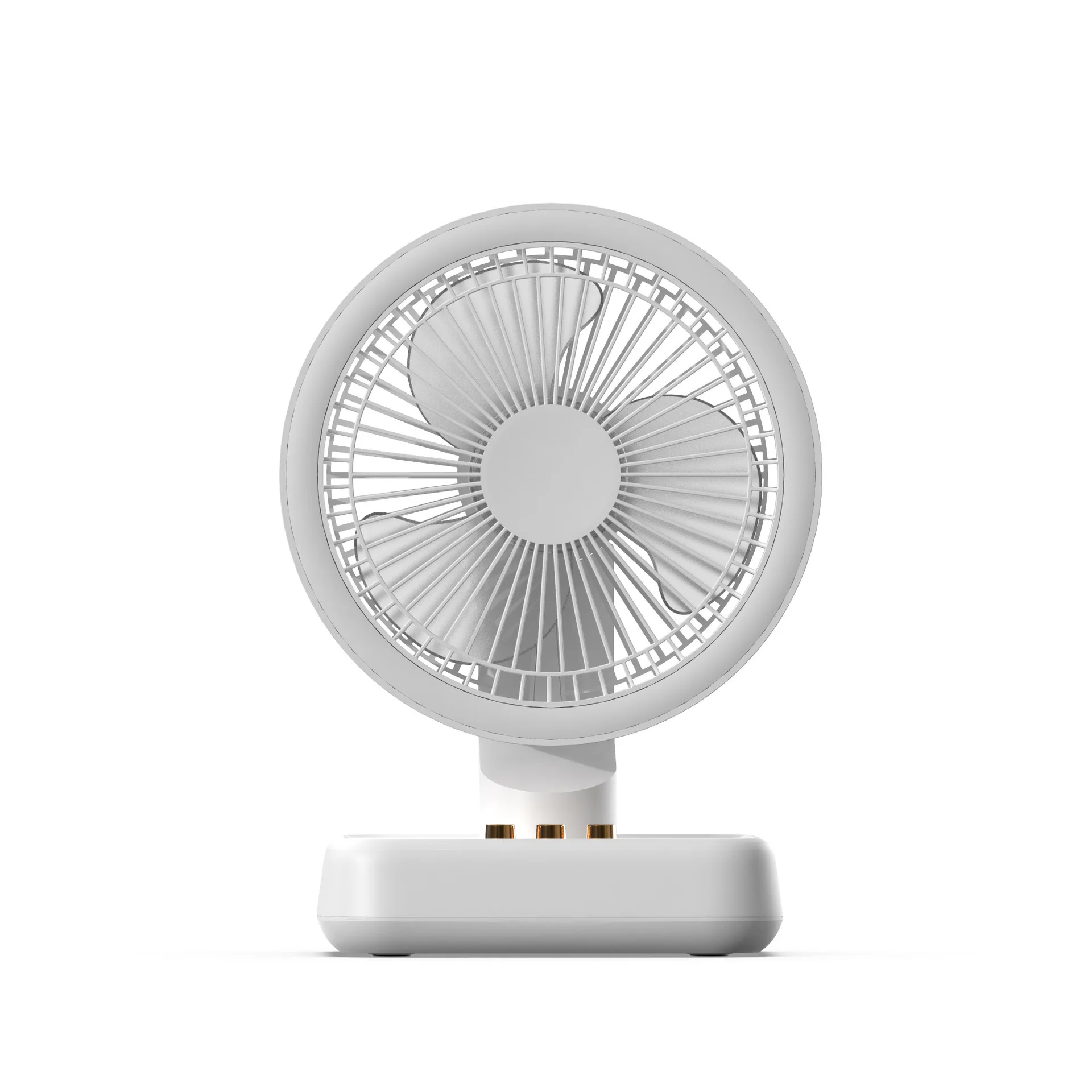 Mijia New Desktop Electric Fan Wireless Fold Rechargeable and Lighting Low Noise Ventilador Desktop Outdoor Camping Mini Fan