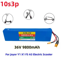 Electric Scooter Battery For JOYOR Y1 X1 F3 A3 10S3P 36V 9.8AH Electric Scooter lithium Batteries