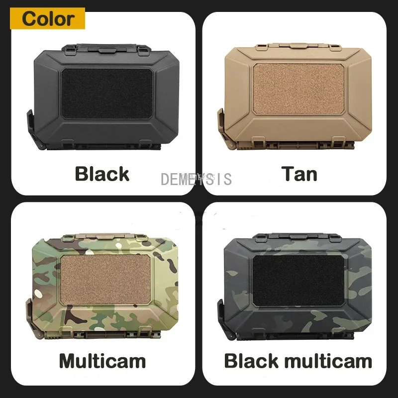 Tactical Equipment Storage Box Shooting Hunting Airsoft Shockproof Safety Case Portable Tool Box Waterproof Combat Carry Boxes