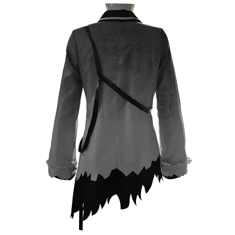 Dd12Project Sekai colorido escenario hazaña Cosplay disfraz peluca Vocaloid Miku KAITO camisa con correa negra oscura trajes de cumpleaños de Halloween