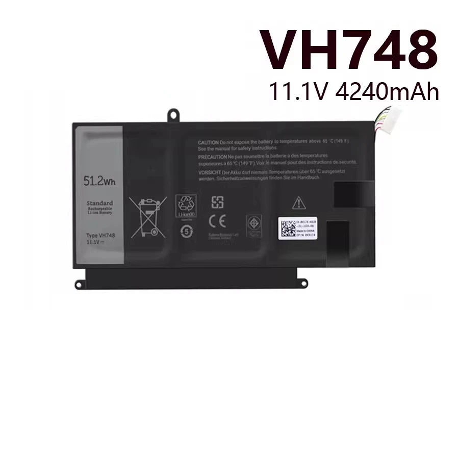 

For dell vostro v5460 5470 5480 5560 14-5439 p41g vh748 battery