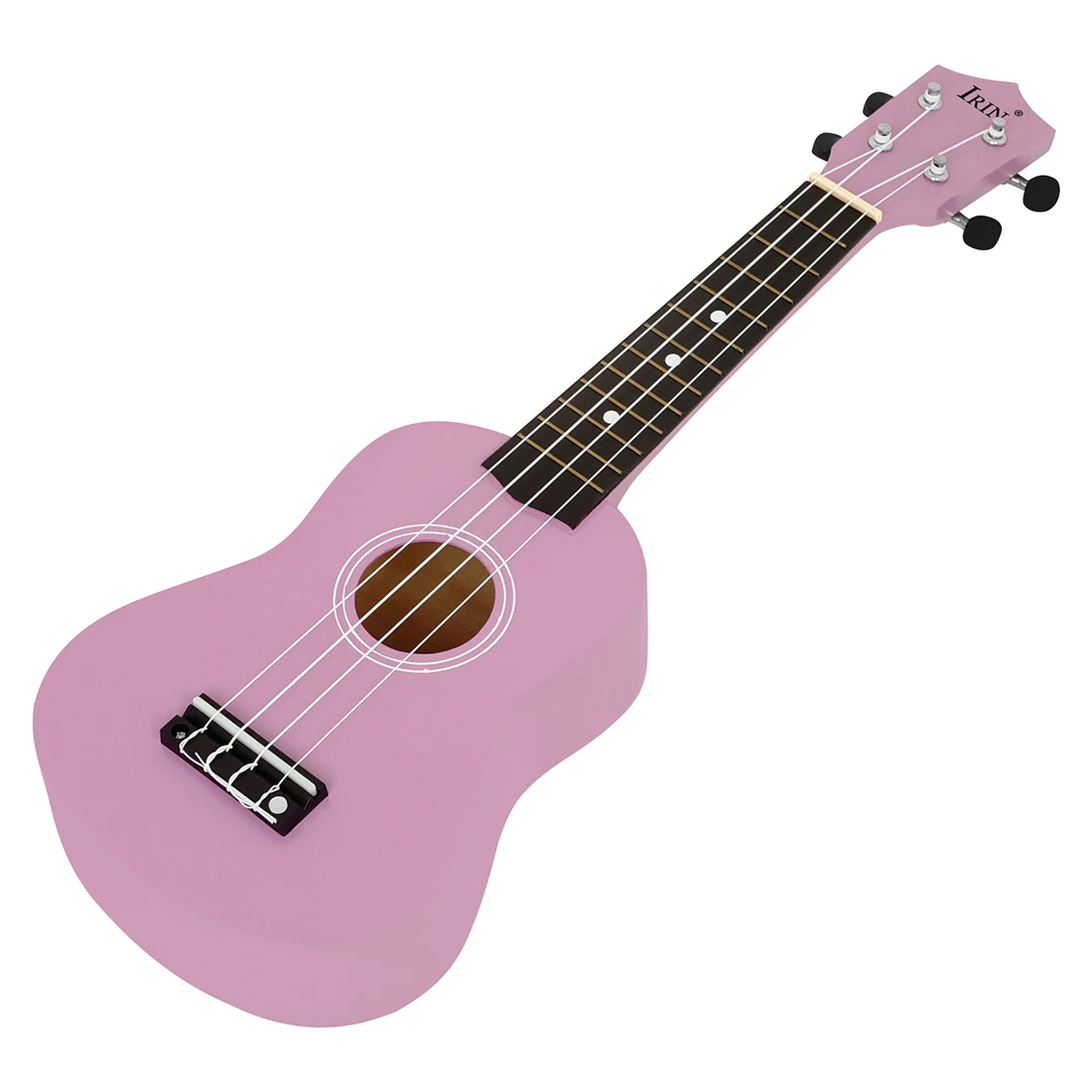 IRIN 21 Inch Ukulele 4 Strings Guitar PInk Hawaiian Mini Guitarra Basswood Ukulele Stringed Instrument Beginner Children\'s Gifts