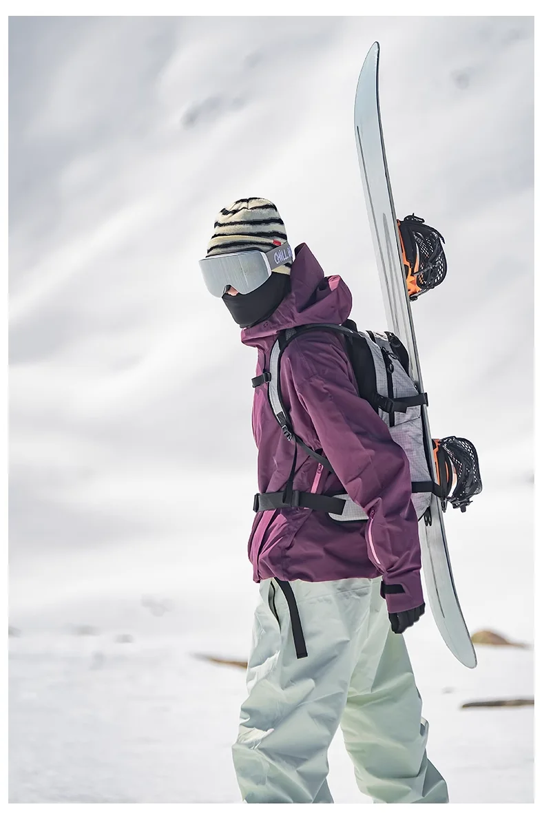 JOHN SNOW Snowboard Jacke Hosen Weibliche Trainingsanzug Berg Skifahren Suiten Winter Frauen Männer Schnee Anzüge Sport Wasserdichte Ski Sets – Detail 33