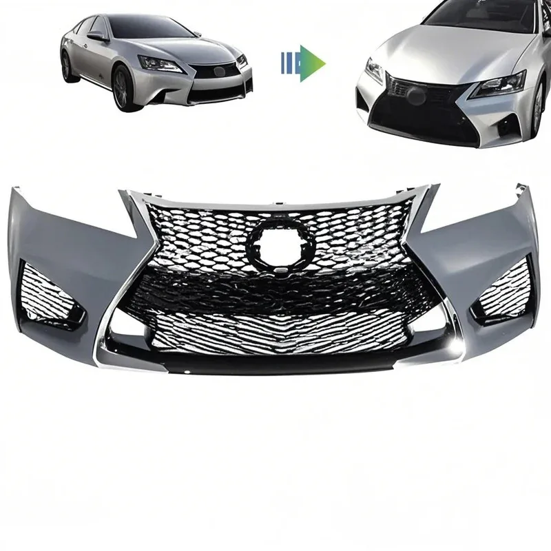 

2012-2016 GS Upgr Спортивный стиль Bodykit Комплект решеток переднего бампера Детали для подтяжки лица