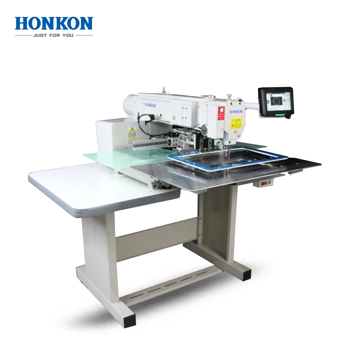 3020 Automatic Pattern SEWING Machine HONKON Industrial Computer for Leather Bags Shoes 20mm Max. Sewing Thickness