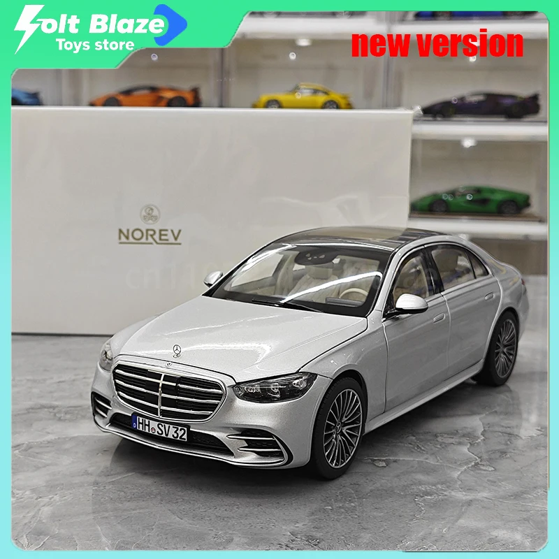 

NOREV 1:18 Mercedes-Benz S-Class S450 DieCast Car Model Simulation Collectible Cars Model Static Alloy Cars Boy Birthday Gift