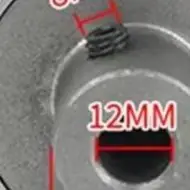 /12mm /Heavy /Duty Metal Coconut Grater Head Roller Type Shredder For Electric Machine Commercial Kitchen Food Processing Tool