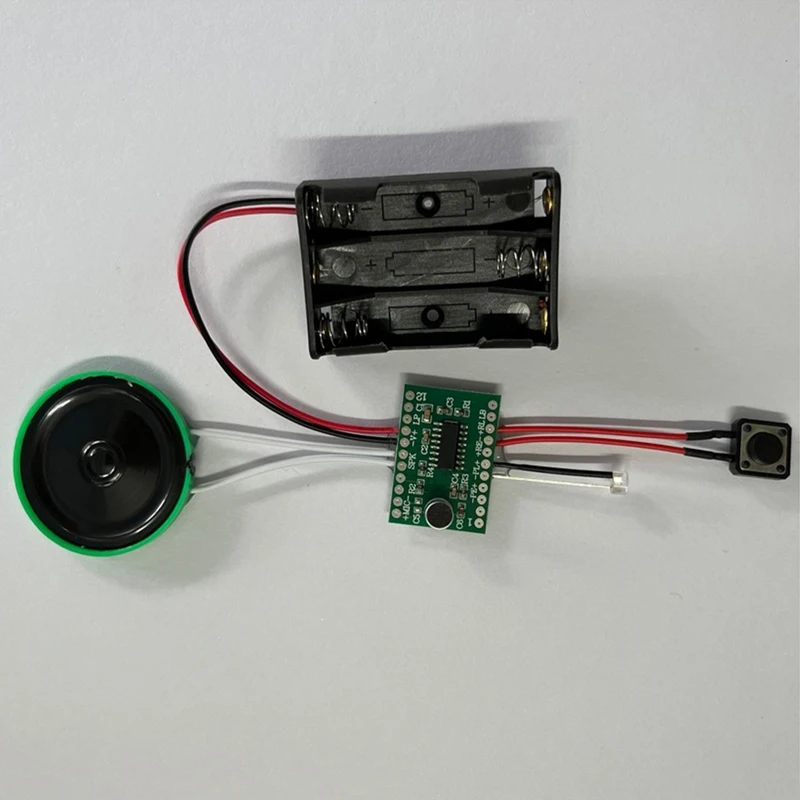 Запись и звуковой модуль управления светом. Воспроизведение со световой активацией. 4-х минуты сухой батареи. Запись с датчиком света. ABDQ.