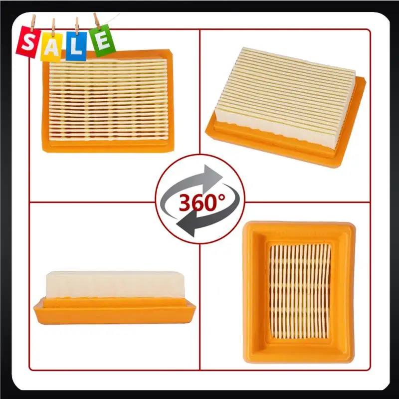 

ABEZ 10 Pieces Air Filter Elements Brush Cutter Air Filter Replacement For FS120/200/250 Brush Cutter And Lawn Mower