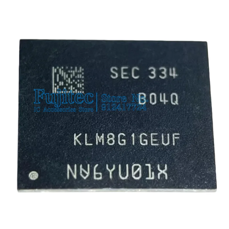 KLM8G1GEUF-B04Q 0-10% 8G Speicherchip EMMC5.1 Version 5.1 KLM8G1GEUF KLM8G BGA153 100% Neu Original