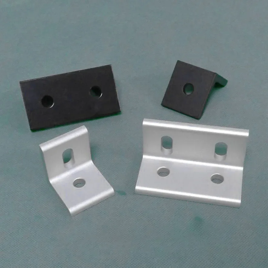 1PCS Aluminum Profile Vertical 2020/303060/404080 Adjustable Parallel Connection Angle 90 Degree Straight  Piece Connector