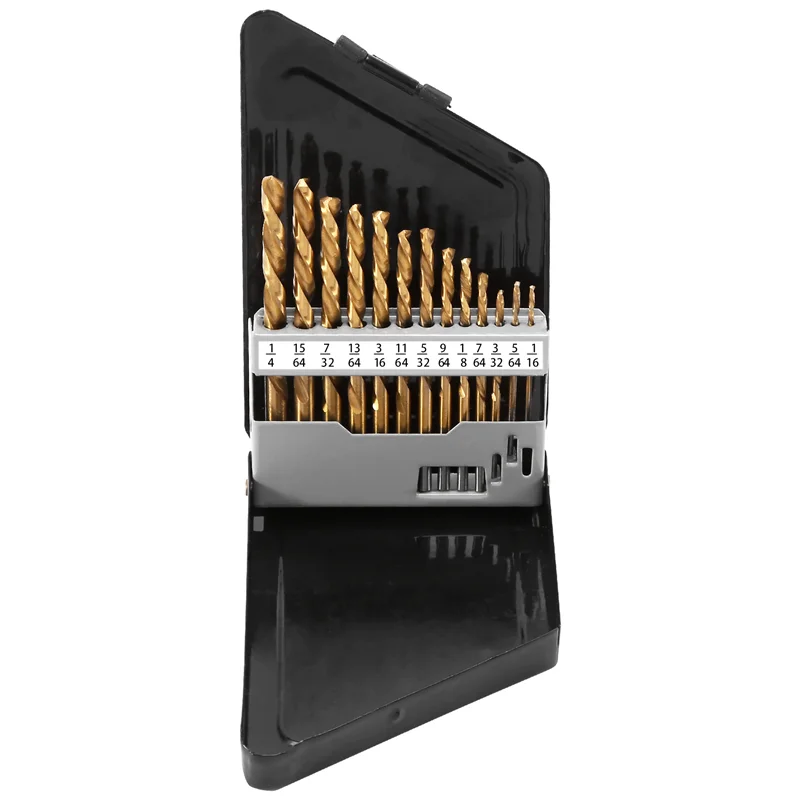 13 pçs canhoto broca conjunto extrator brocas para ferramentas elétricas de metal acessórios com revestimento nitreto titânio