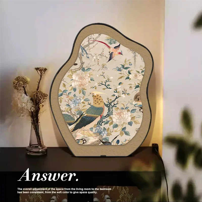 

Retro Living Room Decorative Painting Desktop Painting High-end Bedroom Wall Accents Room Decoration Ornaments Accsessories