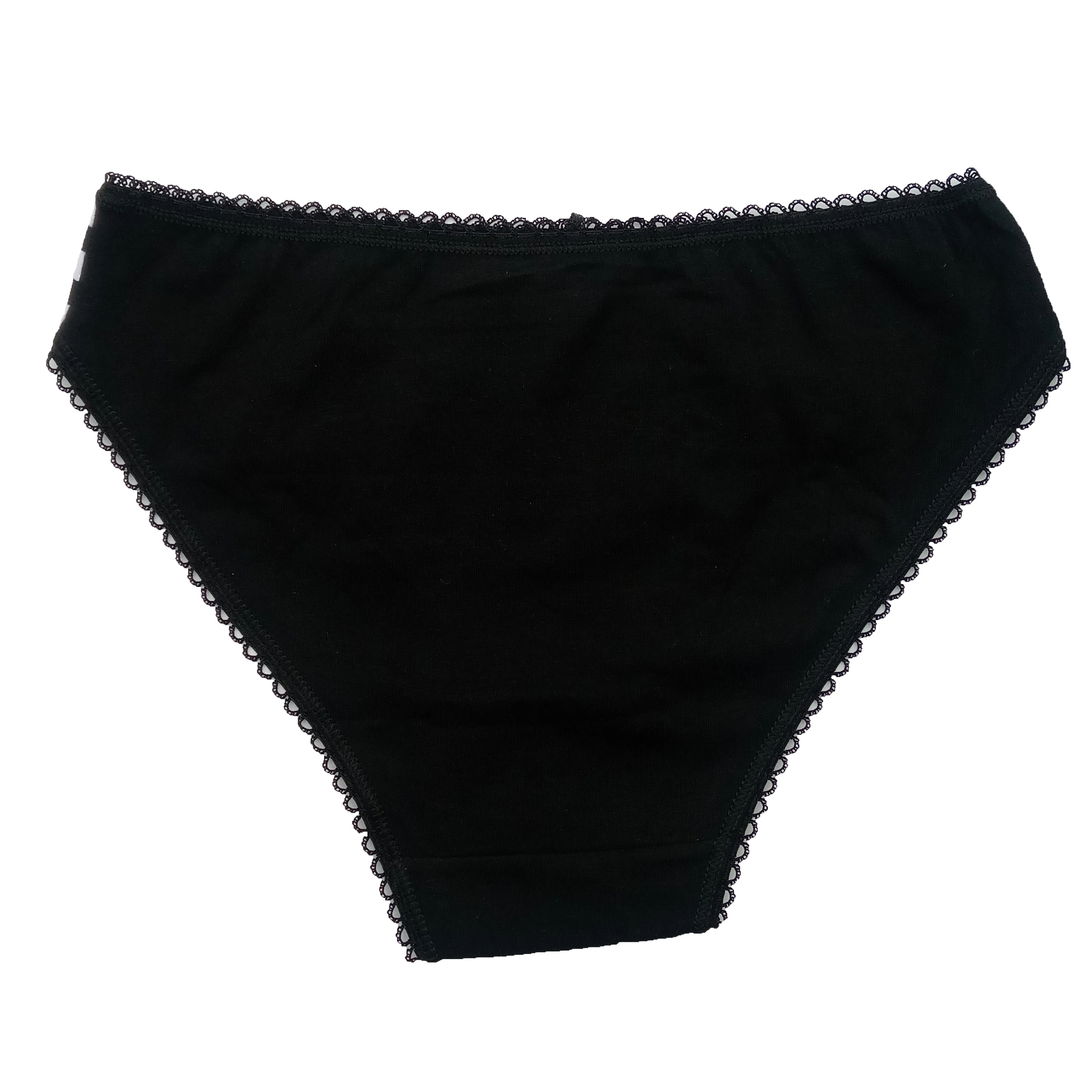 Sexy Women Panties Cotton Striped Briefs for Women Girls Bow Shorts Underpants Lingerie 3 Pcs/set