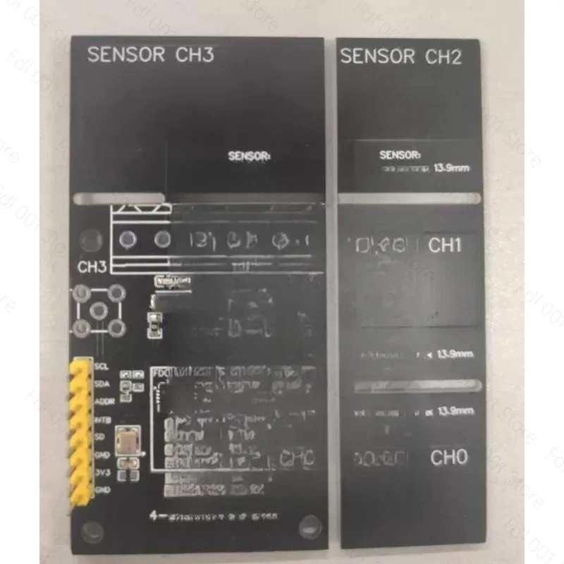FDC2214 Module Capacitance Sensor Electronic Design Competition Gesture Recognition Paper Counting Liquid Level Measurement