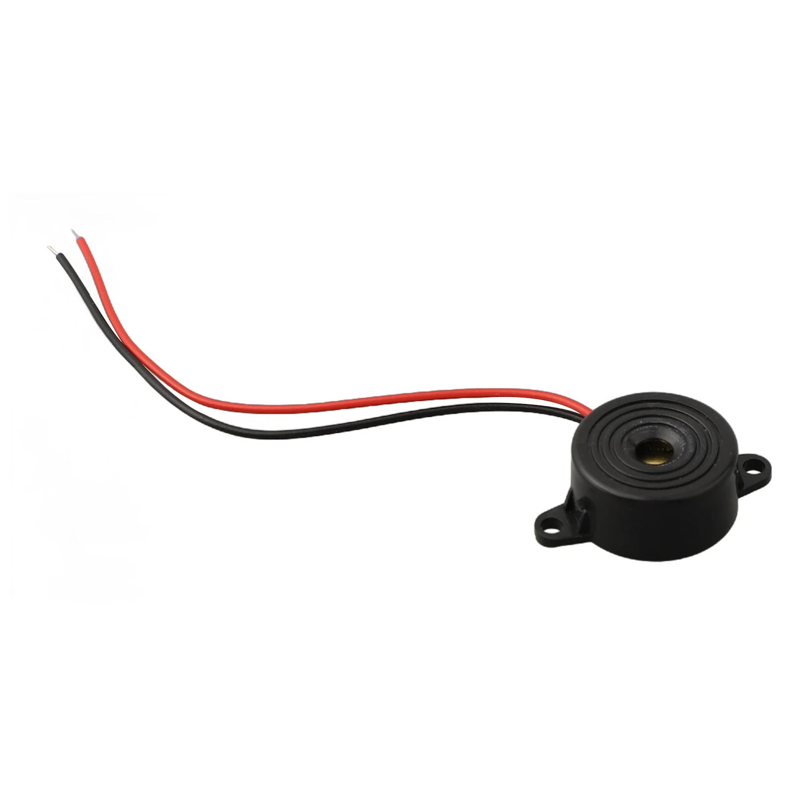 

85 DB ABS And Electric Components Piezo Buzzer 2.2x2.2x1cm 2 Wired Connctor 3 - 24V 3000 + / - 500Hz For Industrial