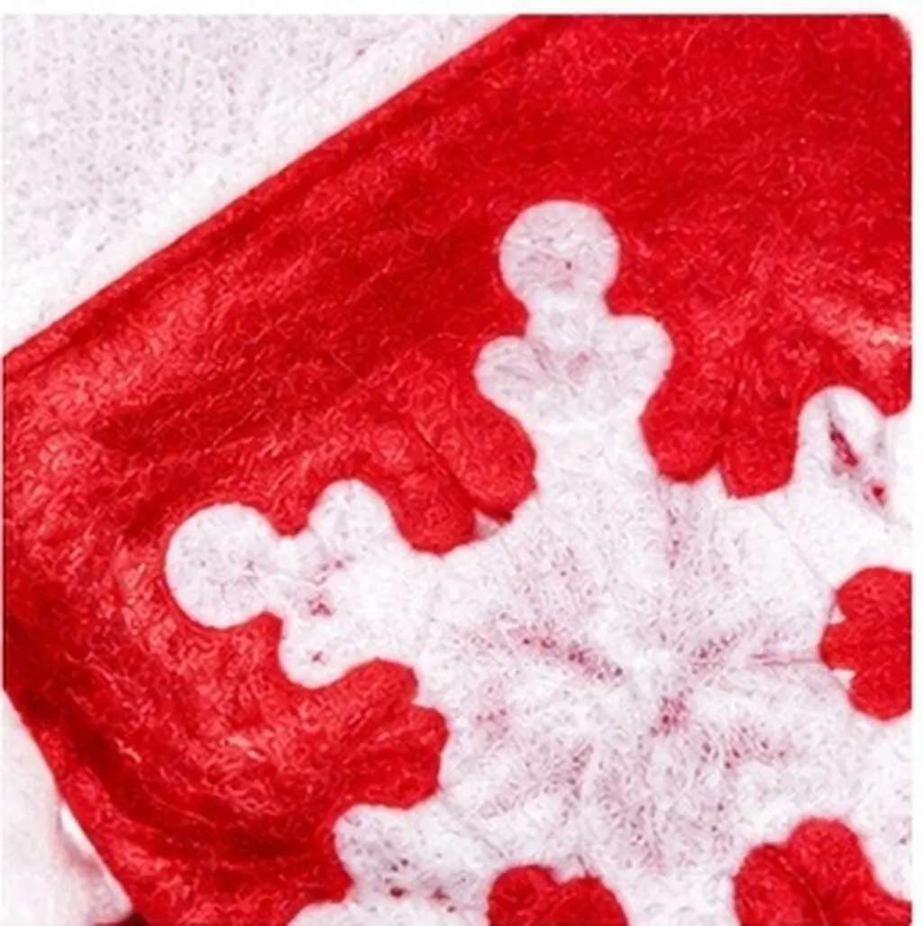24pcs Mini Christmas Stockings for Tree Decor – Red Felt Holiday Ornaments with Ribbon