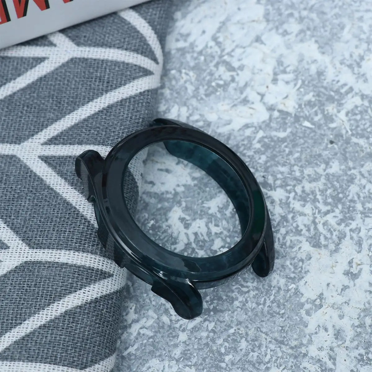 透明実用時計ケース時計カバー Huawei 社 42 ミリメートルエレガントな時計保護ブルー