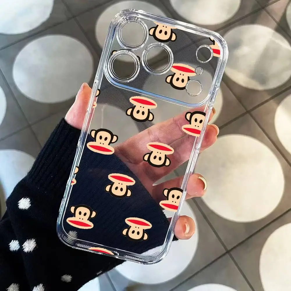 CUTE R-pauls-frank-s Modische Transparente Stoßfeste Handyhülle für iPhone 17,16,15,14,13,12,11 Plus,Pro Max AS – Detail 7