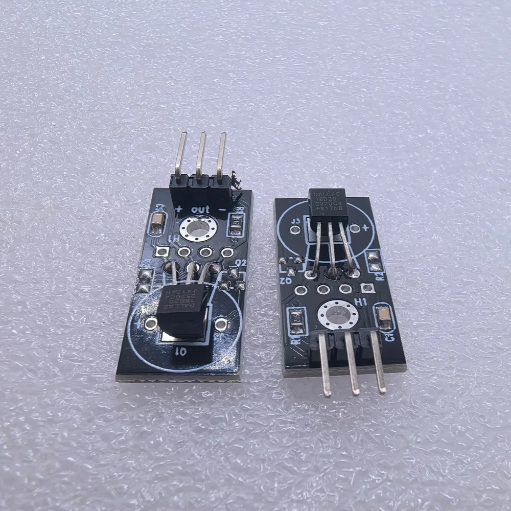 DS18B20 Digital Temperature Sensor Module DC5V Single‑Bus Digital Thermometer Sensor Compatible with Arduino Development Board