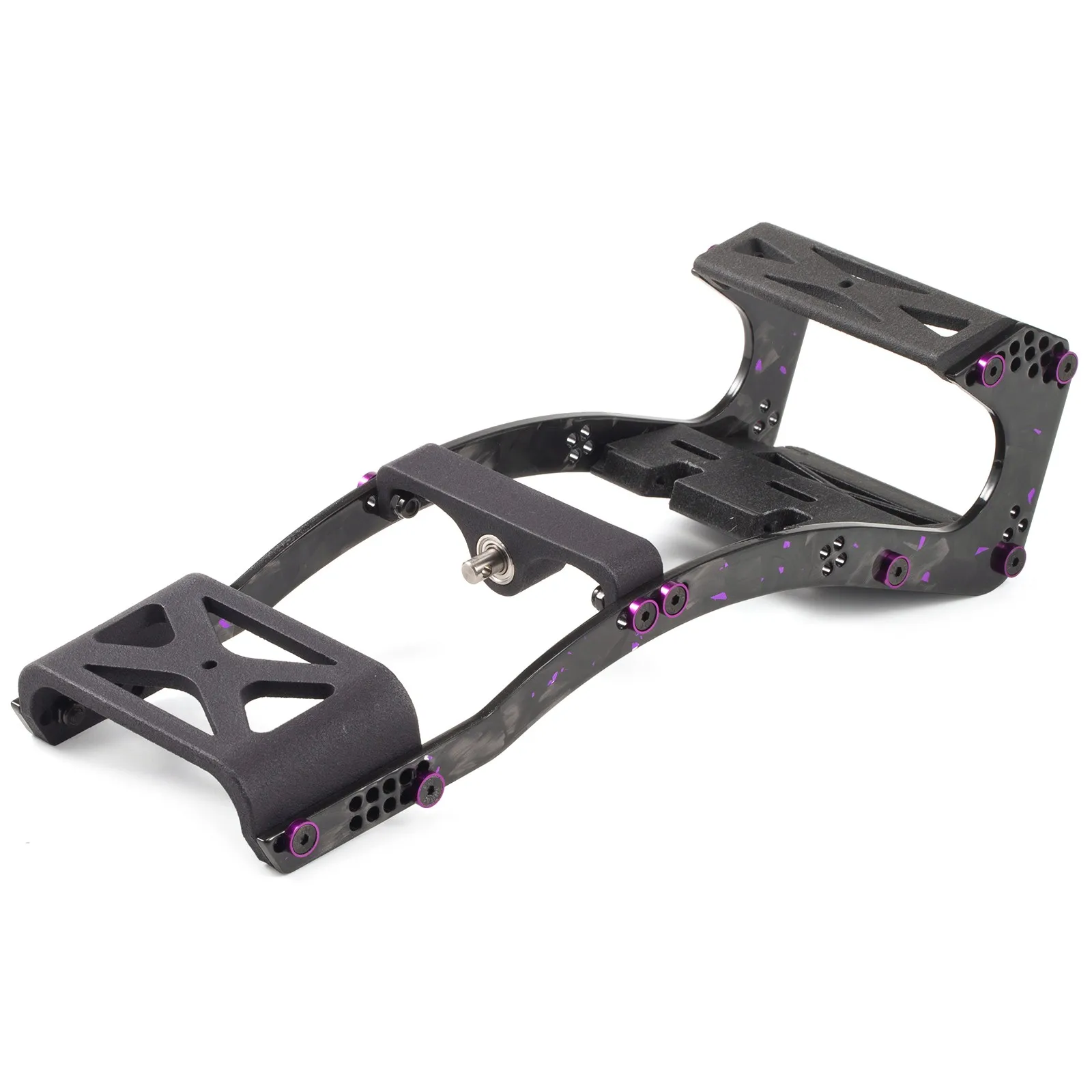 Carbonfaser-Glatt-Criminal-LCG-Chassis-Kit und Link-Kit für 1/10 RC Rock Crawler Capra Offset Aluminium-Portalachsen-Komplett-Rigs – Detail 3