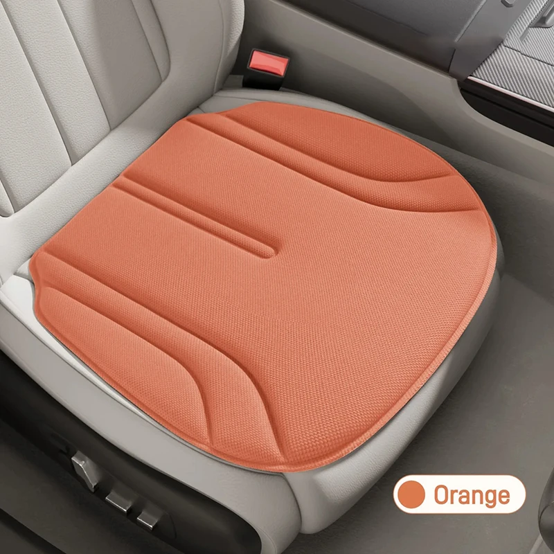 3D Breathable Foam Car Seat Covers High-elastic Car Front Seat Cushions Strip Design For Summer Skin-friendly Universal Car Pads