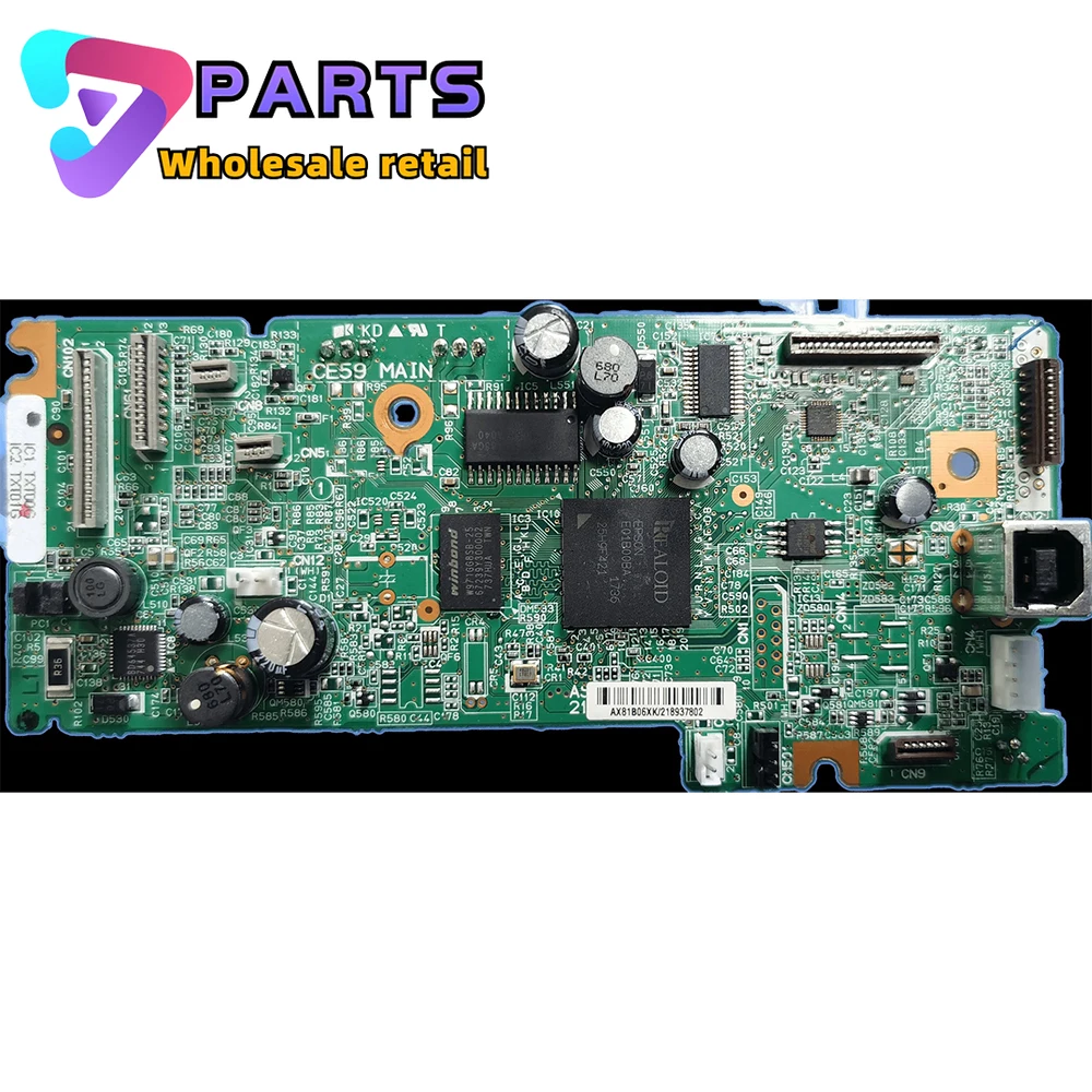 Original Formatter Main MotherBoard For Epson xp440 442 445 435 430 The cracked version does not require a chip