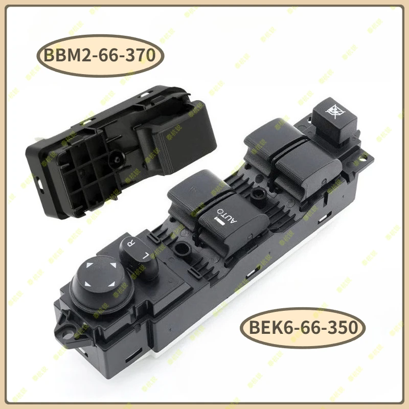 BBM2-66-350 14+12 Pins  BBM2-66-370 Driver Side Car For Mazda 3 2010-2013  Master Power Window Switch Control Button