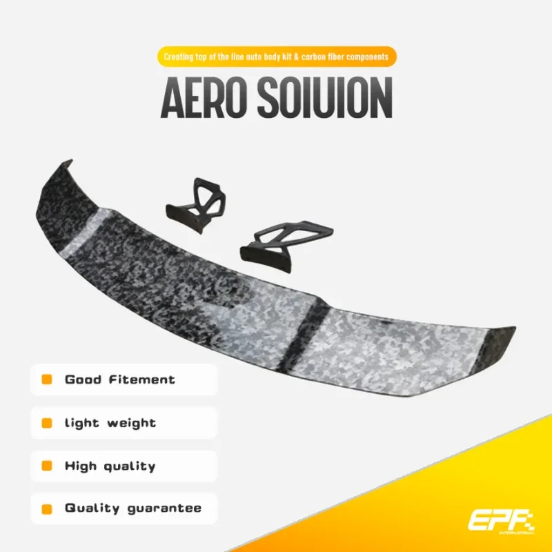 

1400mm Universal GT Spoiler | Blade: 1400mm L x 200mm W - High-Quality ABS/FRP Material