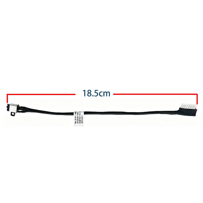 1Pcs DC Power Jack For DELL Inspiron 15 5000 5565 5567 I5567-1836GRY I5567-4563GRY BAL30N 0R6RKM DC Connector Laptop Socket
