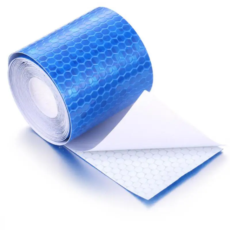 Cinta Reflectante Casting Fabric Reflector, Daily lex Adhesiva, Auto Car Film, Crystal, Honeycomb, 30mm, 5cm x 3m