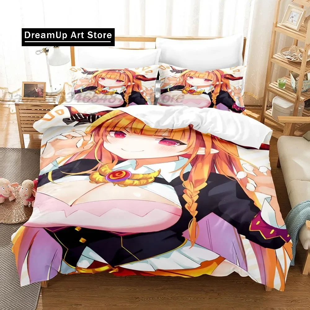 

Kiryuu Coco Bedding Set Single Twin Full Queen King Size Bed Set Teenager Bedroom Sheet set 3D 2025 Anime Kawaii New