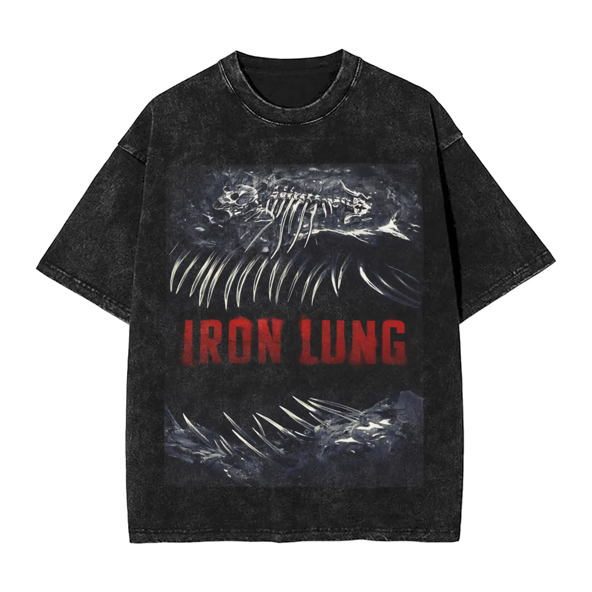 Men Iron Lung T Shirts  Top Tees Beach Awesome Short Sleeve T Shirt Crew Neck Hip Hop Casual Tshirt Wholesale