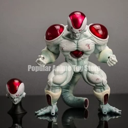 7.48in/19cm Anime Dragon Ball Z Figure Two Heads Max Power Frieza Figure PVC Frieza Collectible Model Toys Gifts