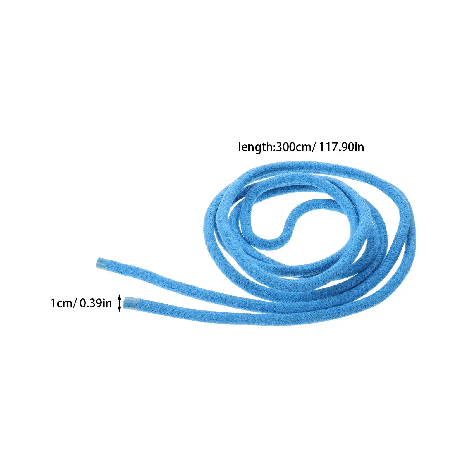 Rhythmic Art Training Jump Rope Rhythmic Gymnastics Rope Cotton Rope Outdoor Playing Fitness Sport Gym Training Skipping Rope 3M