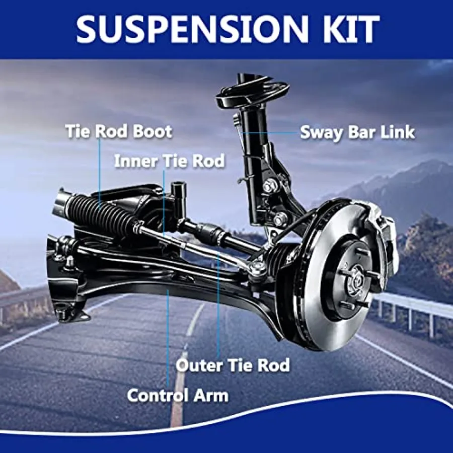 2018-2023 쉐보레 이쿼녹스 및 GMC 테레인용 프론트 로어 컨트롤 암 교체용 볼 조인트 내구성 있는 자동차 서스펜션