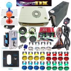3D ARCADE SAGA DX 9800 in 1 DIY Full Kit with LED Joystick Button,Coin Acceptor Amplifier for Arcade Jamma Game Machine Cabinet