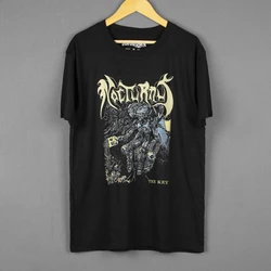 Nocturnus T-Shirt The Key US Death Metal Morbid Angel Obituary Deicide Men's Clothing Short Sleeve Summer Cotton Tee Shirt