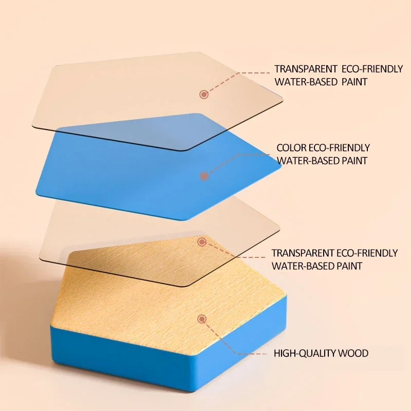木製の幾何学的形状のビルディングブロック,モンテッソーリ教育玩具,カラフルなボックス,男の子と女の子のための品揃え,ギフト