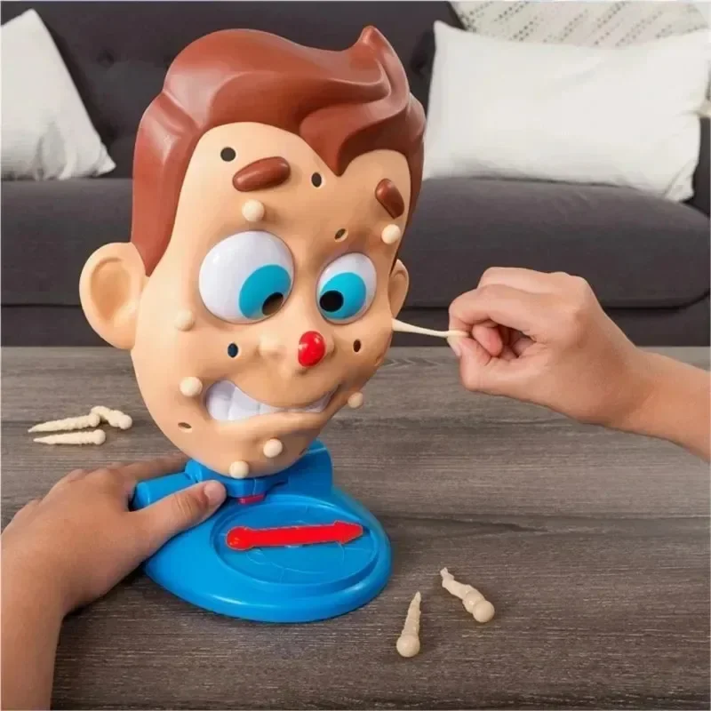 Pop The Pimple Game Squeeze Acne Trick Can Water Spray Toy Table Game Decompression Artifact Prank Multiplayer Popping Acne