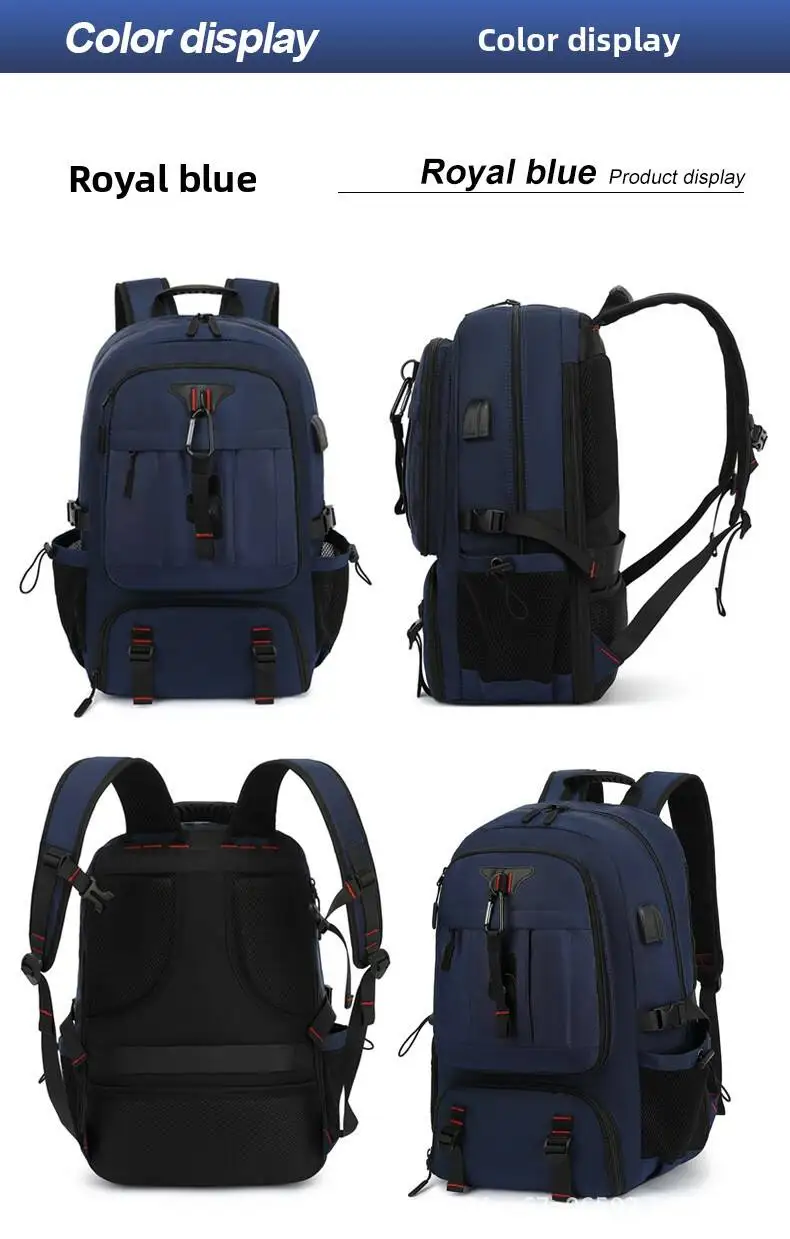 2026 Swiss-Multifunctional bags Durable 17 Inch Laptop Backpack, Travel Bag,College Bookbag,USB Charging Port,Water Resistant