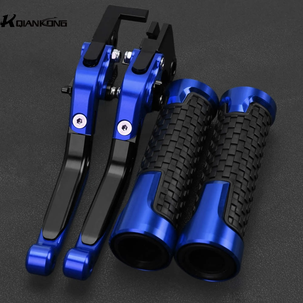 

FOR YAMAHA FZ15 2023 Motorcycle CNC Accessories Handbrake Adjustable Brake Clutch Levers 7/8"22MM Hand Grips Handlebar FZ fz 15