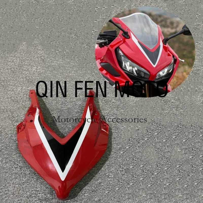 

Fit For HONDA CBR650R 2019-2022 Front Nose Lamp Fairing Red CBR650R 19-22 ABS Lnjection Carbon Fairing Headlight Cover