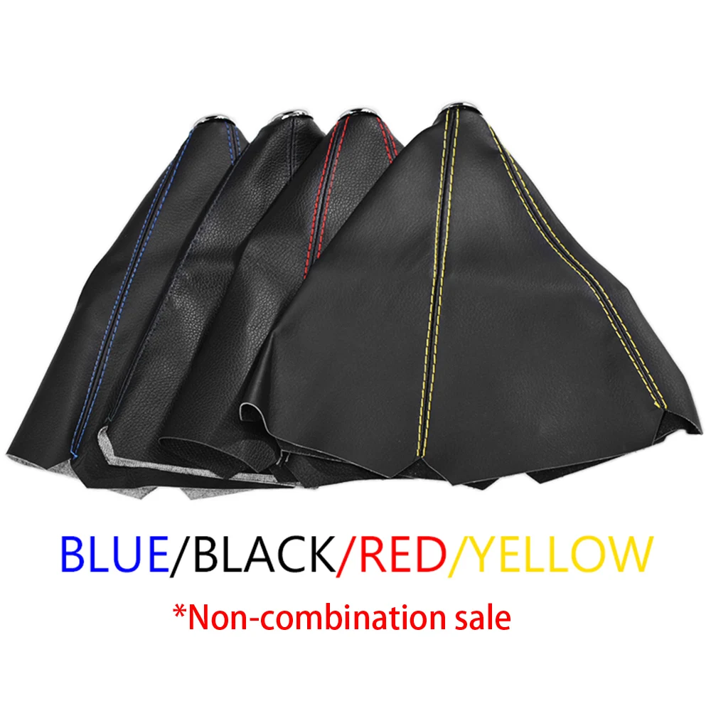 

Universal Car PVC Leather Gear Shift Shifter Lever Boot Dust Cover Collars Gaiter Black Red For Toyota/Honda/BMW/VW/Benz/Opel