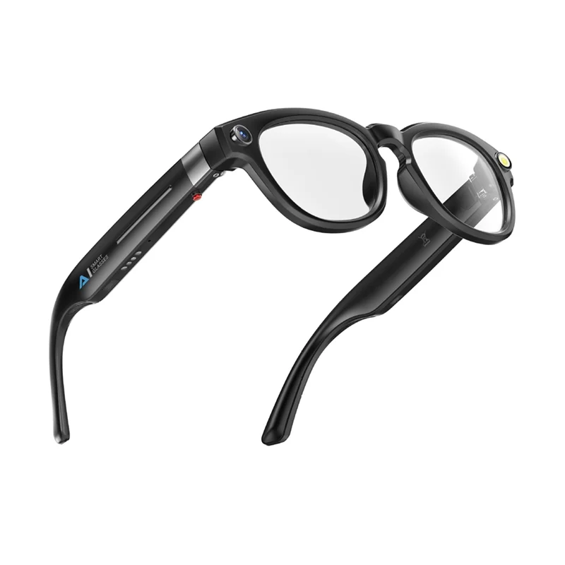 Superior-AI Smart Camera 800 W Brille Echtzeitübersetzung HD-Bildstabilisierung Musik-Sonnenbrille für Büro- und Geschäftsreisen