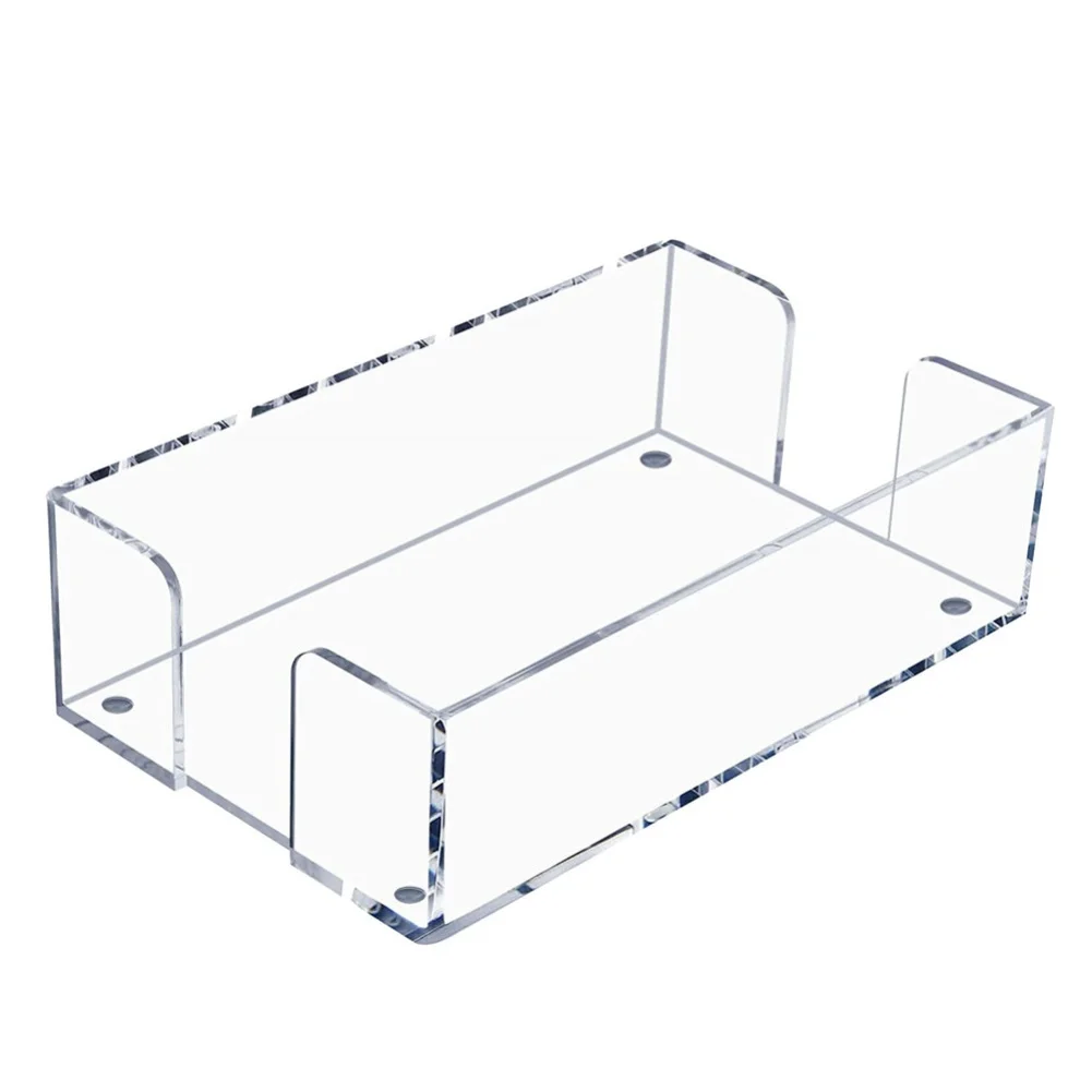 Acrylic Napkin Holder  Elegant 9.5 Clear Acrylic Napkin Holder - Perfect For Home, Office & Events Dispenser Holder Tissue Organ