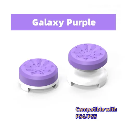 For PS4/PS5 Controller Thumb Grips Caps 4 Legs Galaxy Series Extenders…