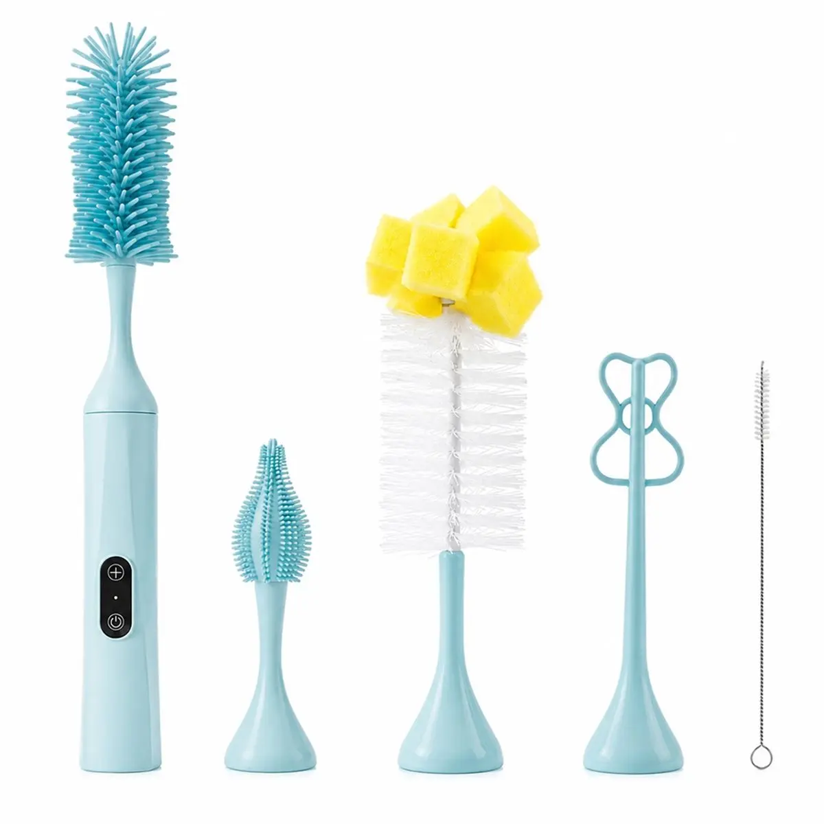 L70A Electric Baby Bottle Brush 1500mah Multipurpose Silicone Cordless Infant Milk Bottle Nipple Cleaner
