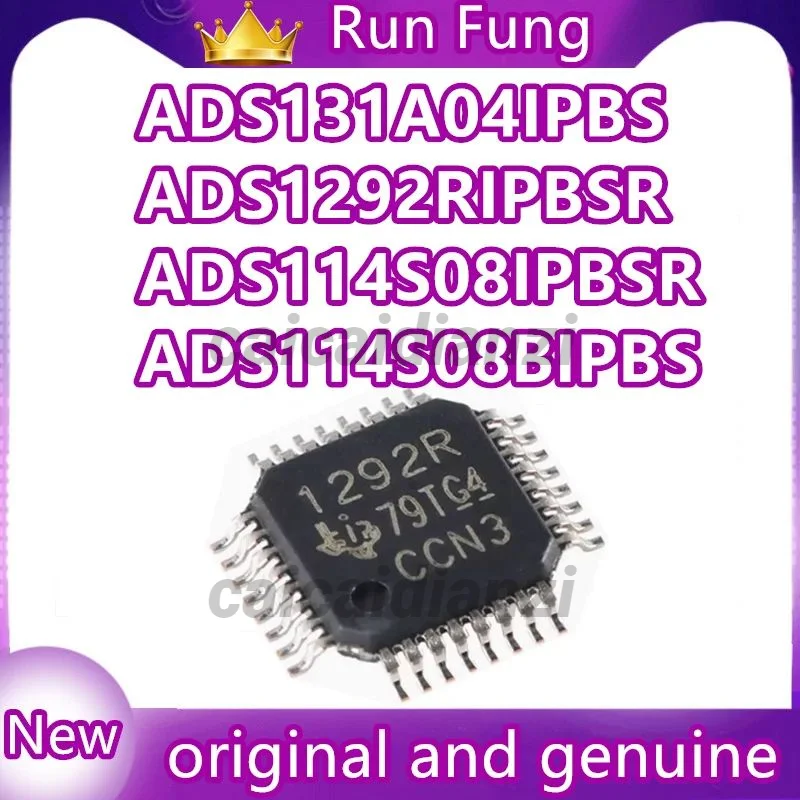 ADS8322Y/250 DAC8541Y/250 ADS1292RIPBSR ADS131A04IPBS ADS114S08BIPBS ADS114S08IPBSR ADS124S06IPBSR TQFP-32 Data Acquisition 1PCS
